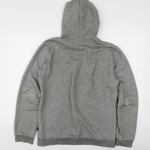Puma Boys Grey Logo Pullover Hoodie Size 16