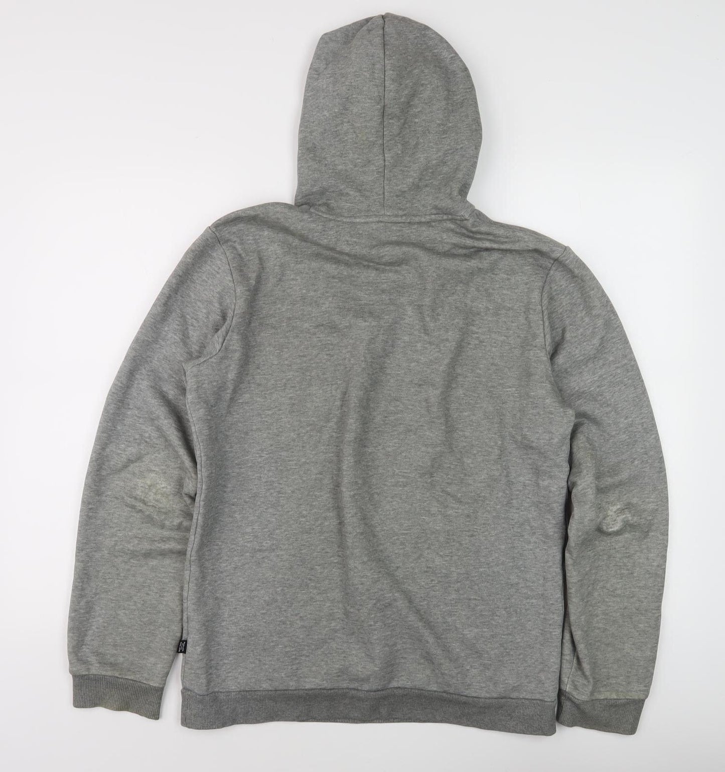 Puma Boys Grey Logo Pullover Hoodie Size 16