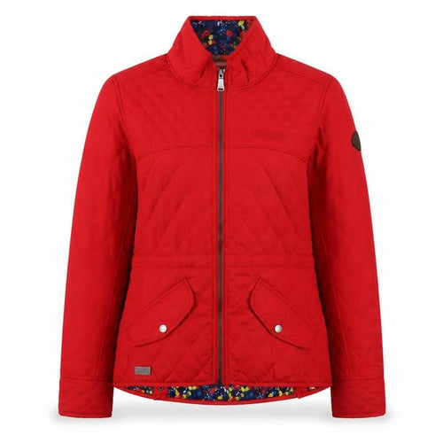 Regatta Women's Red Quilted Jacket Size 10