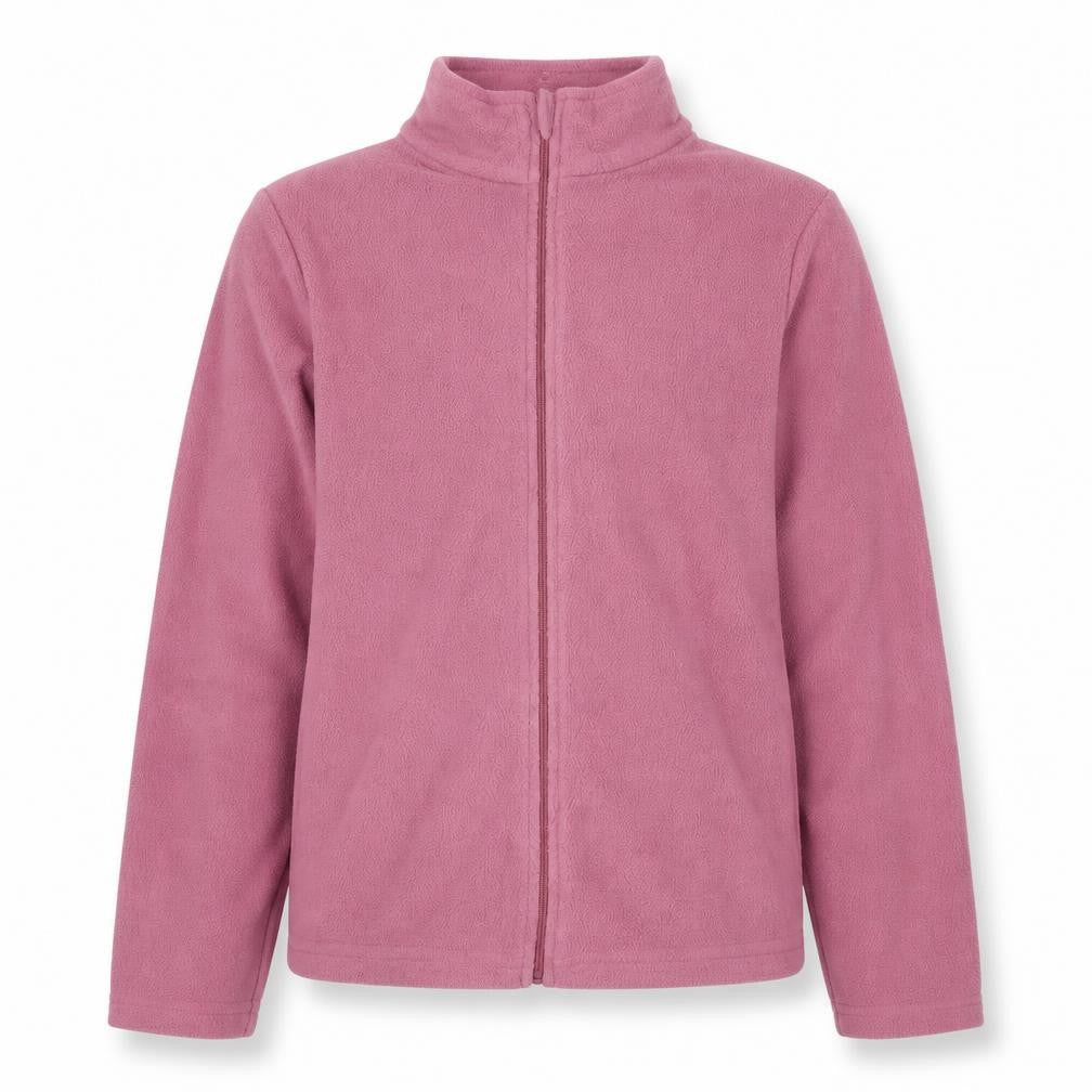 Mountain Warehouse Girls Pink Fleece Full Zip Hoodie 12 Years