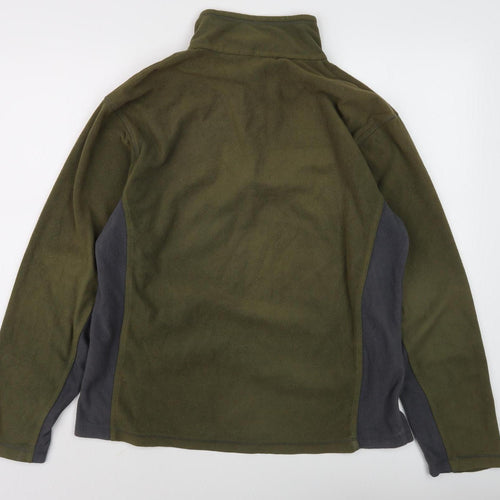 Regatta Men's Green Fleece Full Zip Sweatshirt L