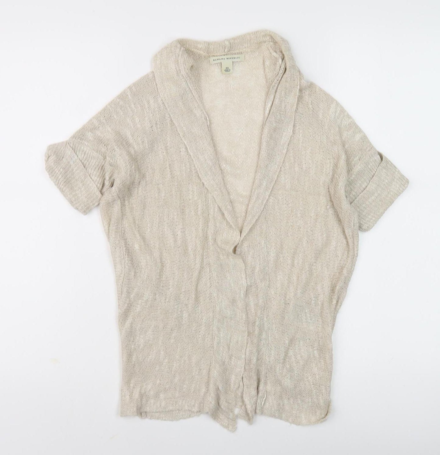 Banana Republic Women's Beige Cardigan, XS, Knit