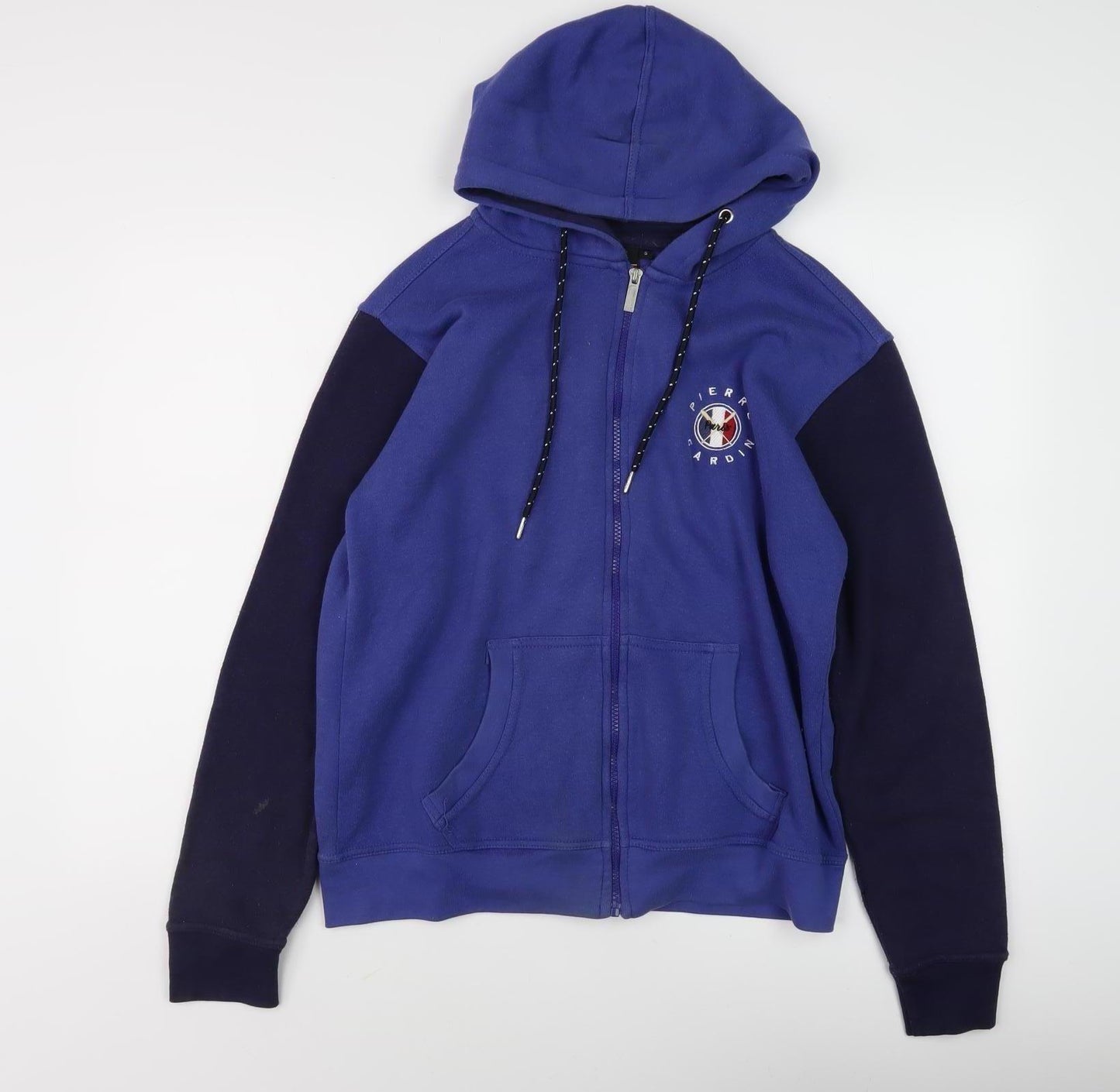 Pierre Cardin Men's Blue Full Zip Hoodie S