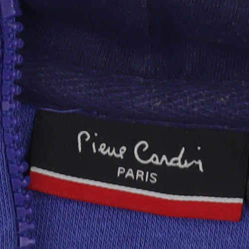 Pierre Cardin Men's Blue Full Zip Hoodie S