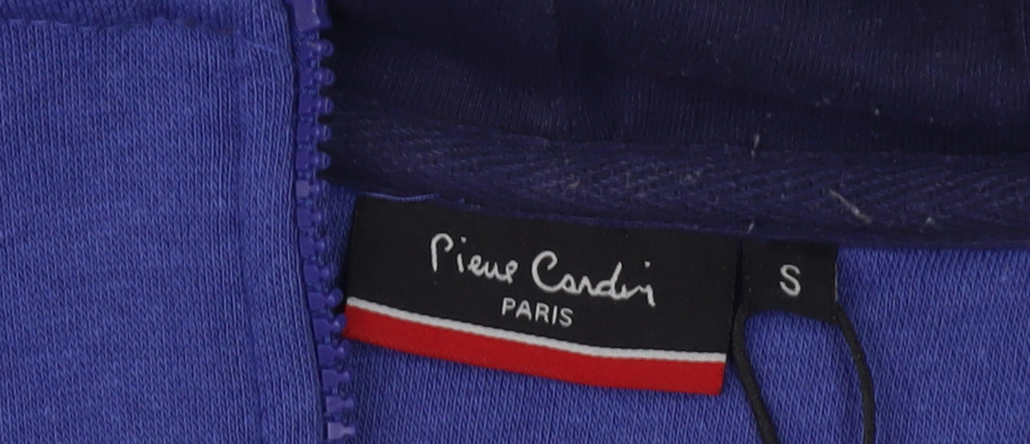 Pierre Cardin Men's Blue Full Zip Hoodie S