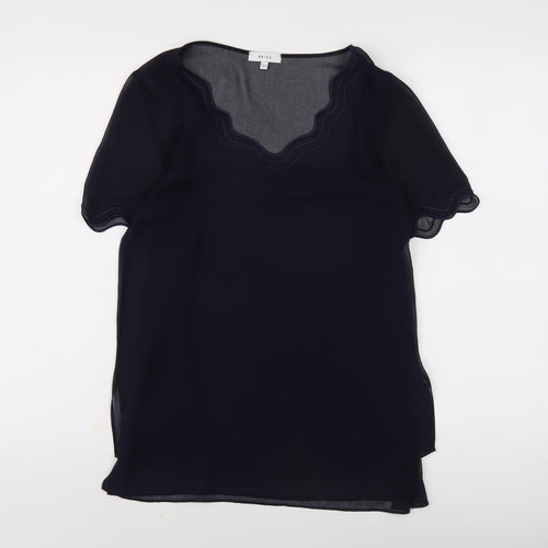 Reiss Women's Black Blouse - Size 6