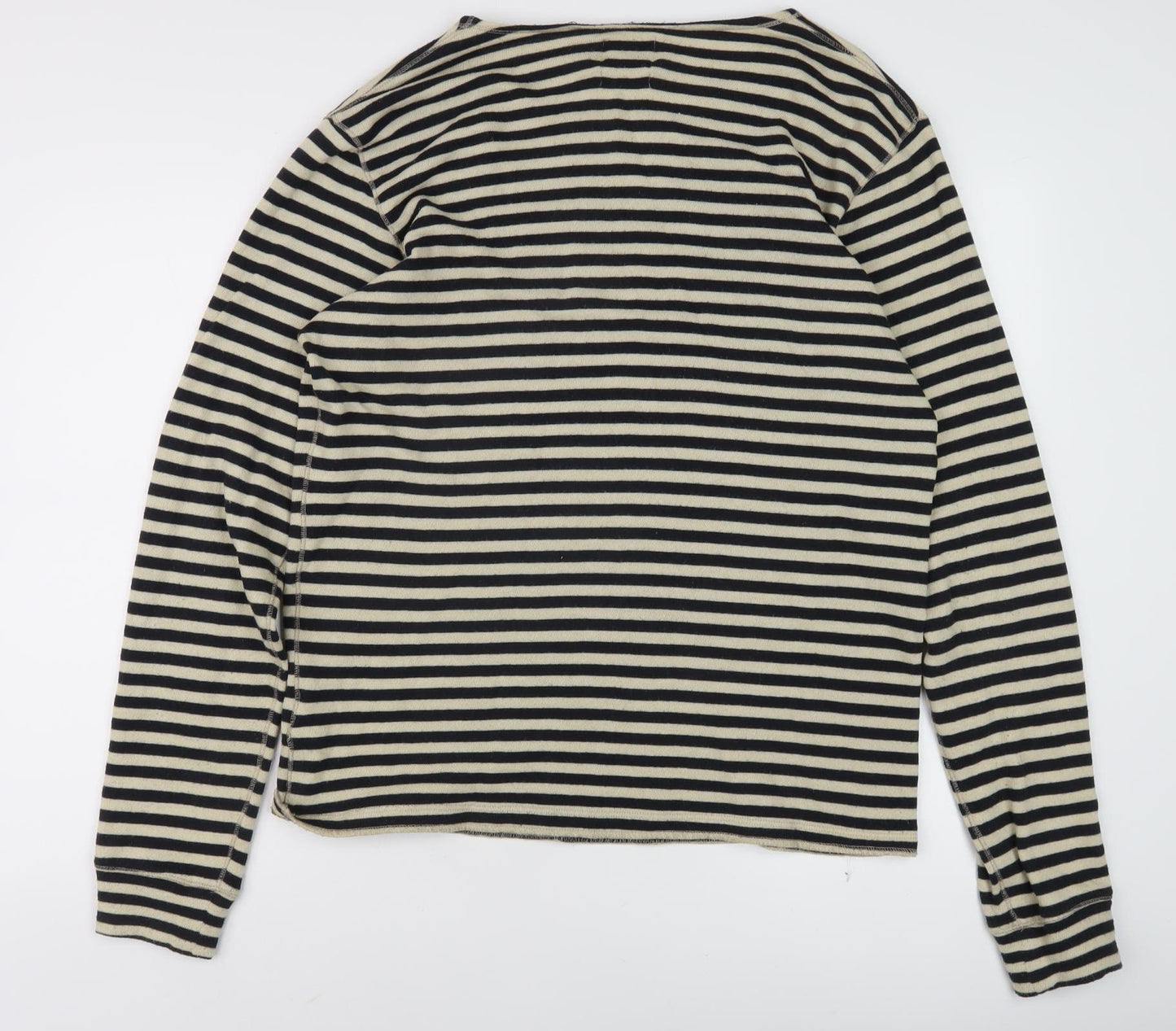 Jack & Jones Vintage Striped Men's L T-Shirt Black