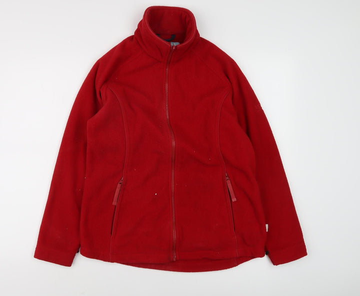 Regatta Women's Red Fleece Jacket Size 10