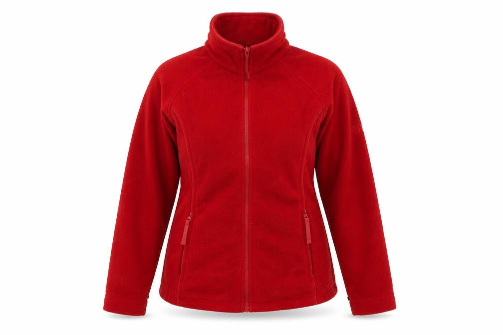 Regatta Women's Red Fleece Jacket Size 10