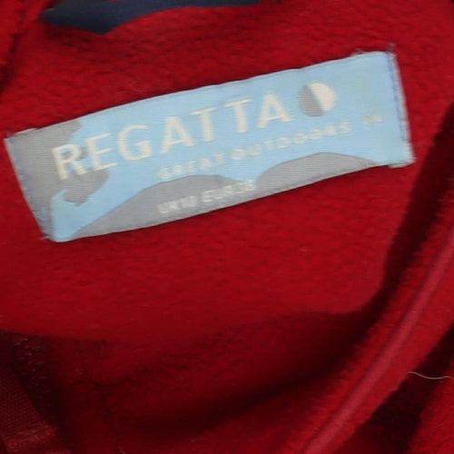 Regatta Women's Red Fleece Jacket Size 10