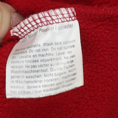 Regatta Women's Red Fleece Jacket Size 10