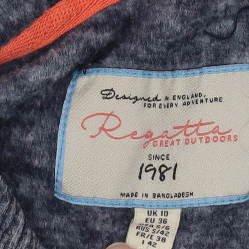 Regatta Women's Grey Hoodie Size 10 Outdoor Comfort