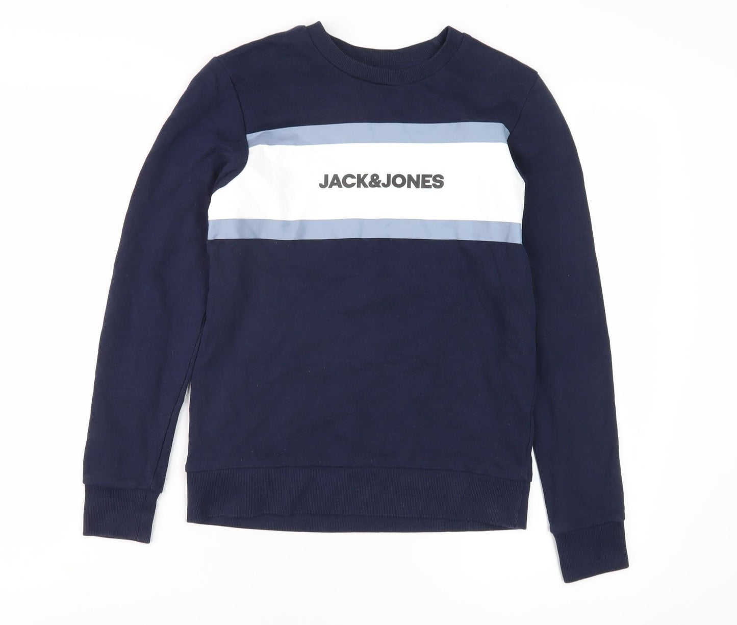 Jack & Jones Boys Blue Pullover Sweatshirt 11-12 Years