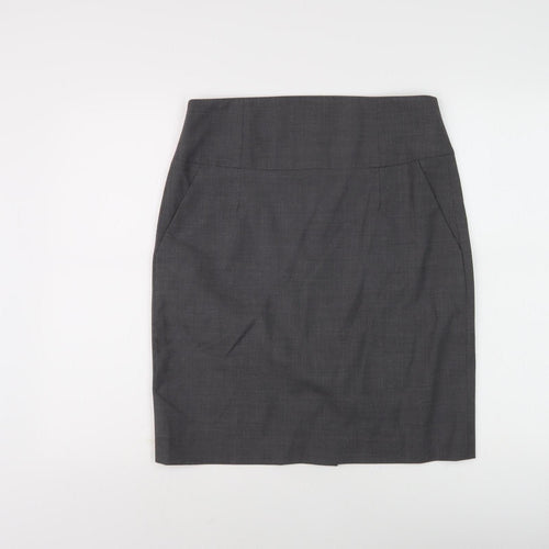 Banana Republic Women's Grey Pencil Skirt Size 10