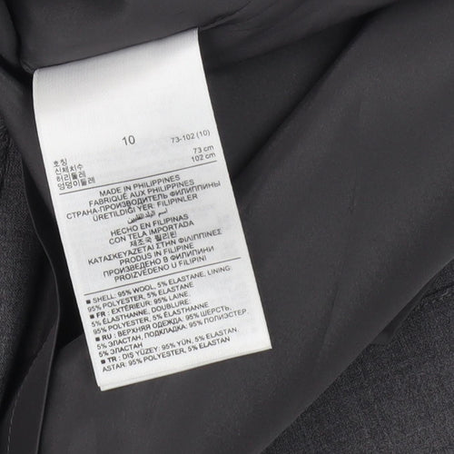 Banana Republic Women's Grey Pencil Skirt Size 10