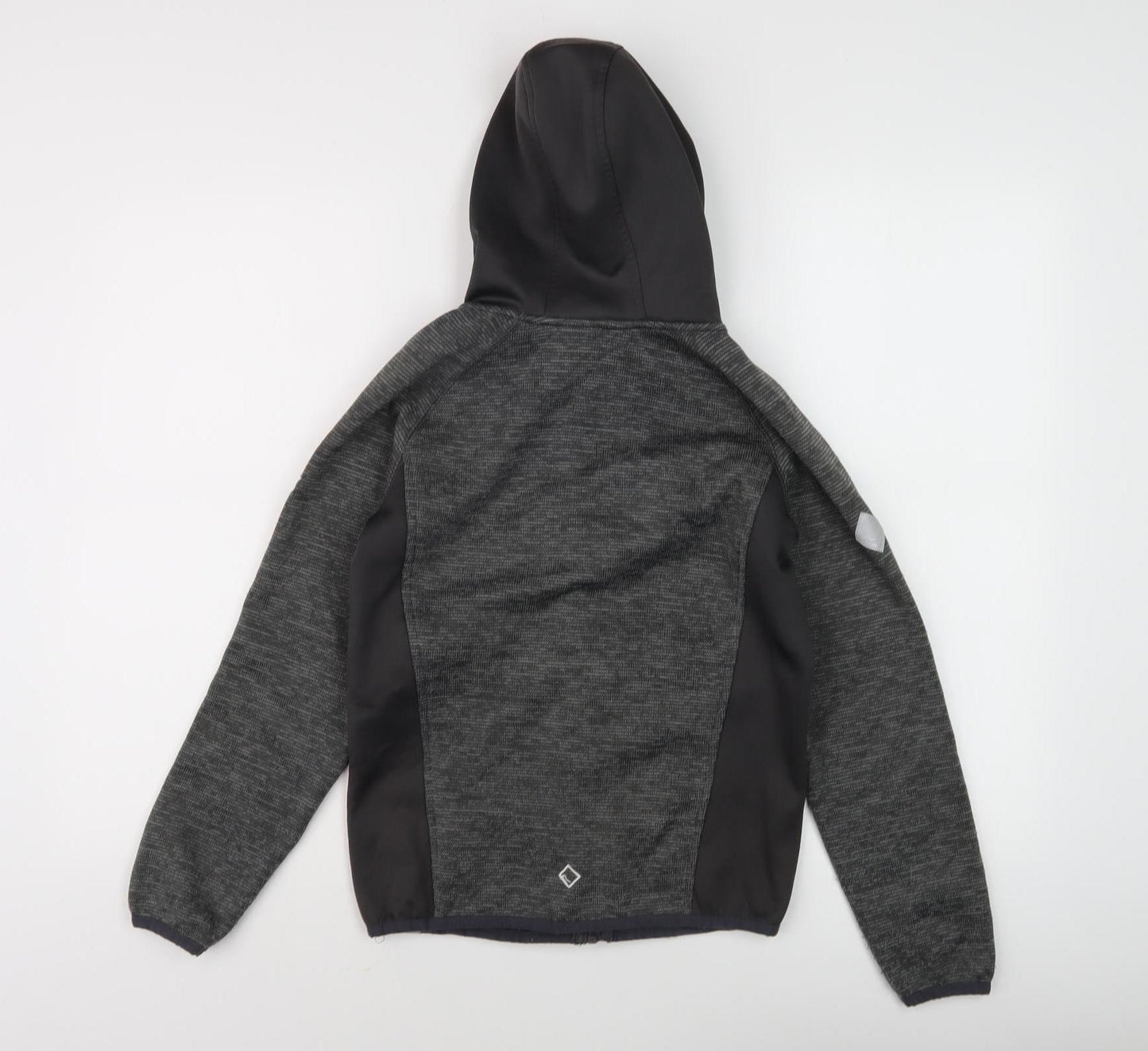 Regatta Boys Grey Full Zip Hoodie 11-12 Years