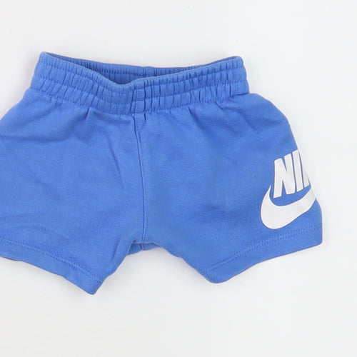 Nike Unisex Baby Blue Shorts 12 Months Sportswear