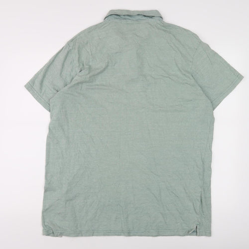 Mountain Warehouse Men's Green Polo Shirt XL