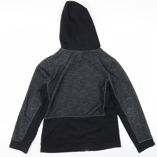 Nike Boys Black Full Zip Hoodie - Size 12-13 Years