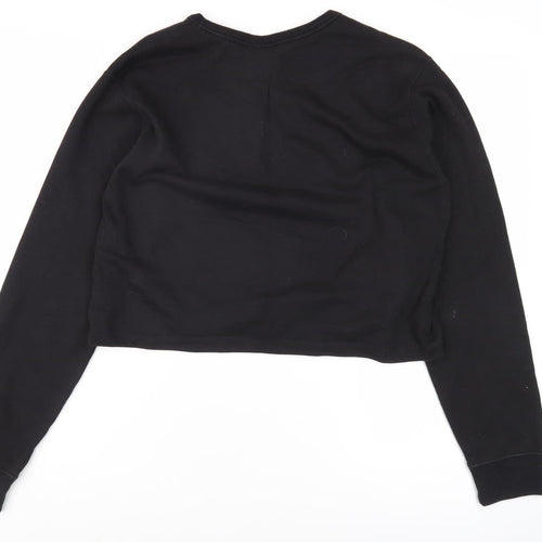 Champion Unisex Black Pullover Sweatshirt L