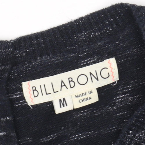 Billabong Women's Black Full Zip Jumper, Size M