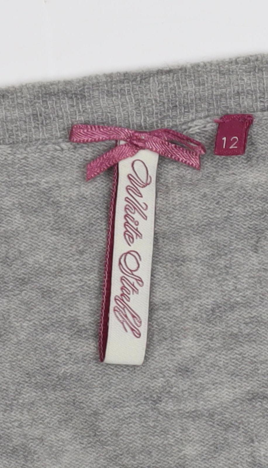 White Stuff Women's Grey Cardigan Size 12