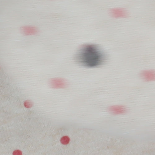 Dunnes Stores Women's Beige Polka Dot Cardigan Size 14