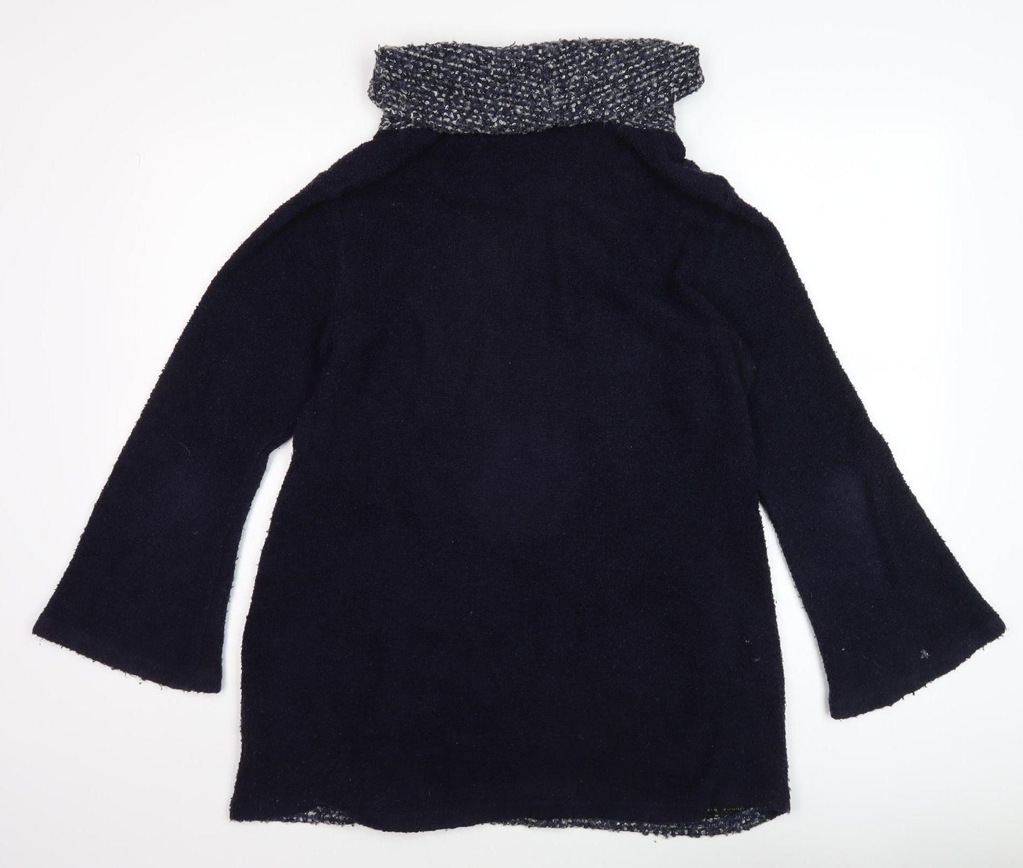 Klass Women's Black Cowl Neck Jumper M