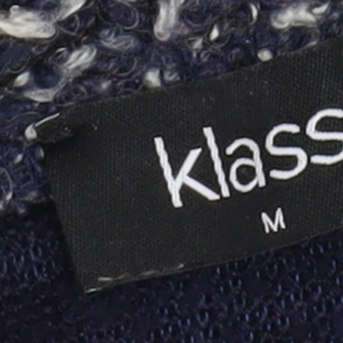 Klass Women's Black Cowl Neck Jumper M