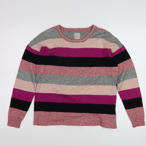 Culture Women's Multicoloured Striped Pullover XS