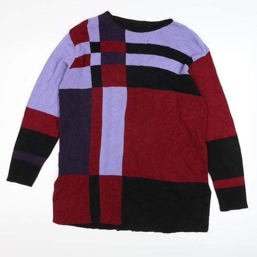 Marks and Spencer Women's Multicoloured Pullover Jumper, Size 12