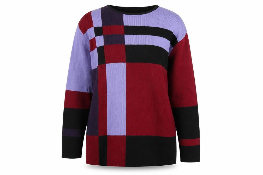 Front view of Marks & Spencer Women's Multicoloured jumper, size 12
