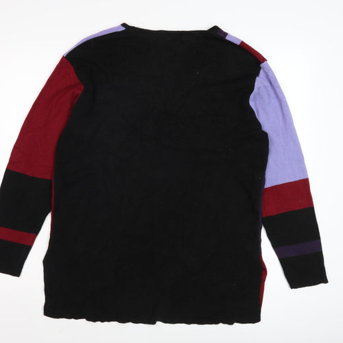 Marks and Spencer Women's Multicoloured Pullover Jumper, Size 12