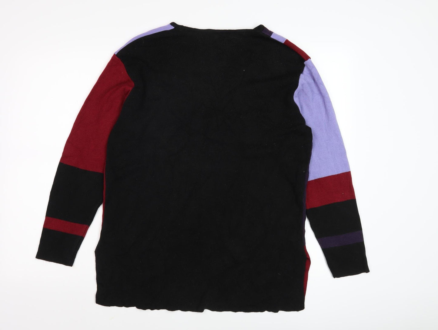 Marks and Spencer Women's Multicoloured Pullover Jumper, Size 12