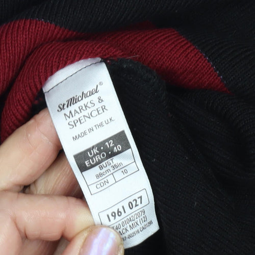 Marks and Spencer Women's Multicoloured Pullover Jumper, Size 12