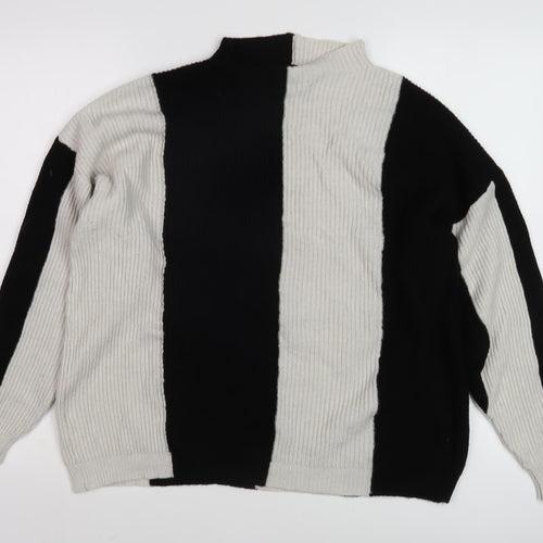 Roman Womens Black & White Pullover Jumper Size 18