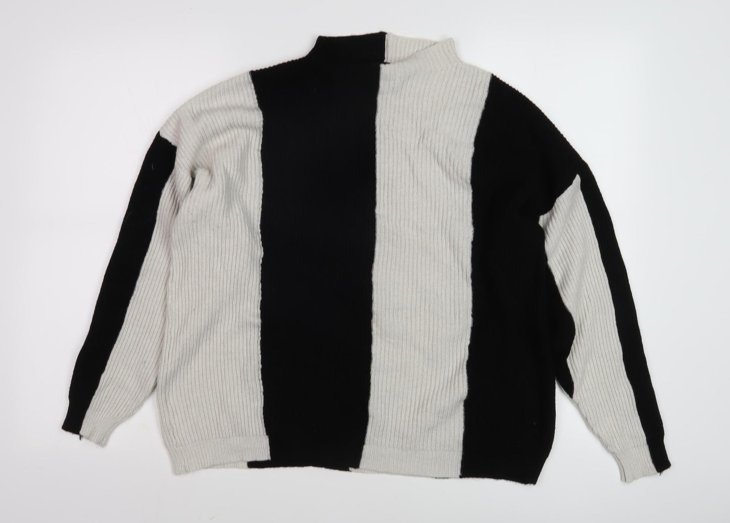 Roman Womens Black & White Pullover Jumper Size 18