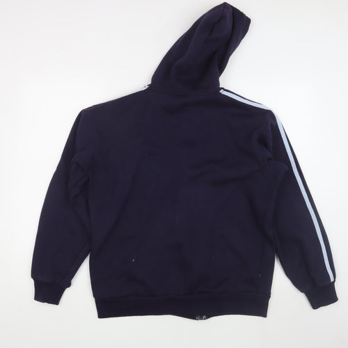 Lonsdale Men's Blue Hooded Jacket S