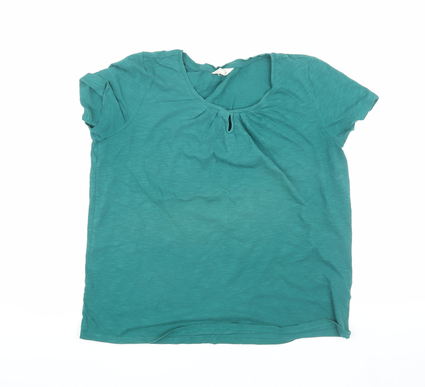 Seasalt Cornwall Women's Green T-Shirt Size 14, Casual