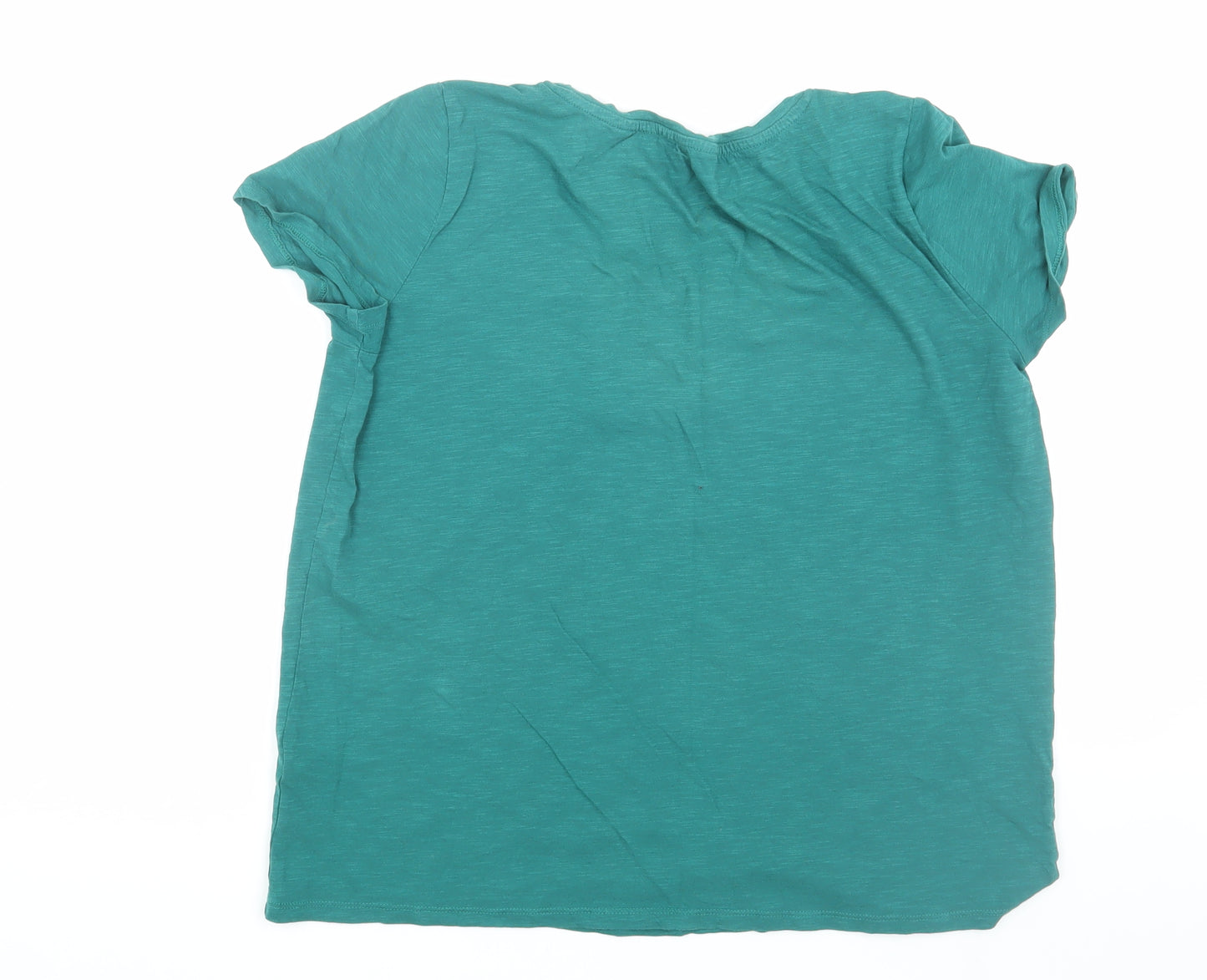 Seasalt Cornwall Women's Green T-Shirt Size 14, Casual
