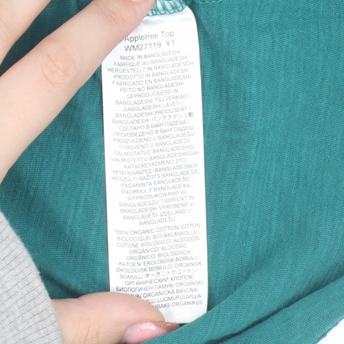 Seasalt Cornwall Women's Green T-Shirt Size 14, Casual