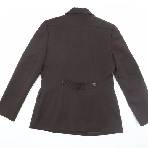 Warehouse Women's Brown Blazer, Size 14, Lined, Business