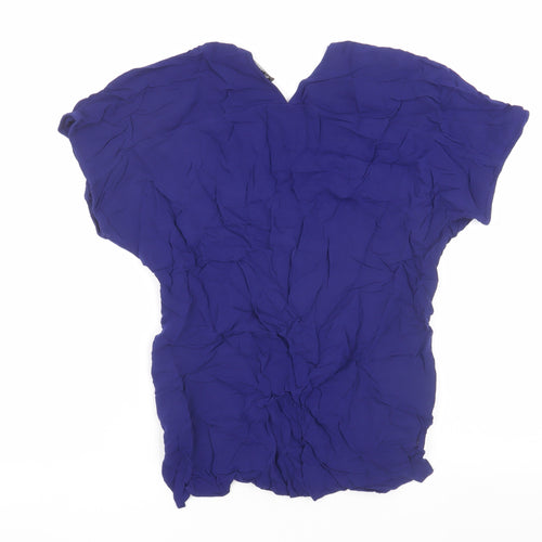 Zara Woman Blue Tunic Top XS for Women