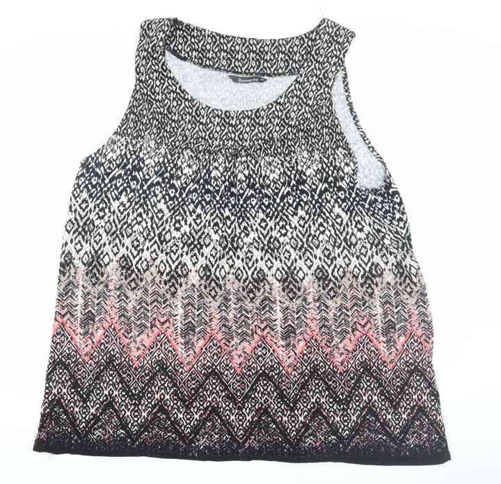 Bonmarché Women's Multicoloured Size 12 Tank Top