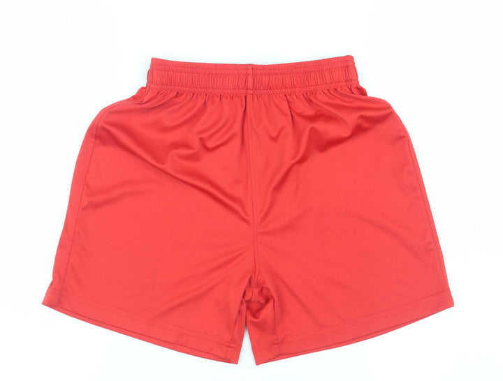 Mitre Boys Red Athletic Shorts L - Football Activewear