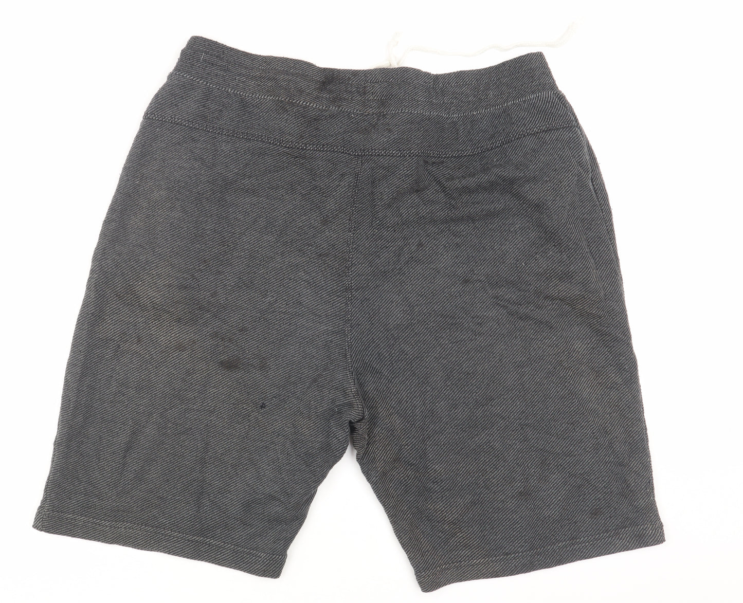 Reebok Men's Grey Sweat Shorts L Casual Drawstring