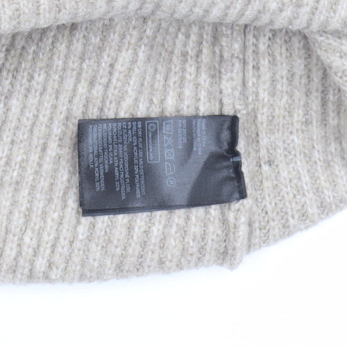 H&M Women’s Beige Relaxed Fit Chunky-Knit Pullover Jumper