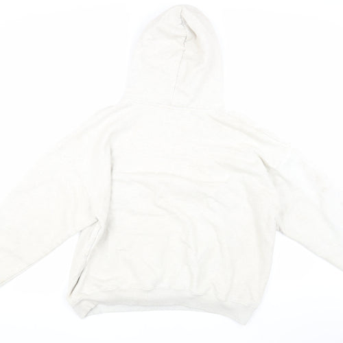 ADANOLA Ivory Pullover Hoodie, Women XL, Casual Style
