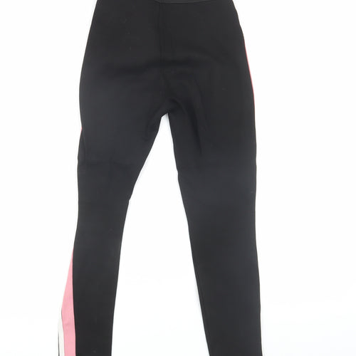 Zara Basic Women's Black XS Side Stripe Leggings