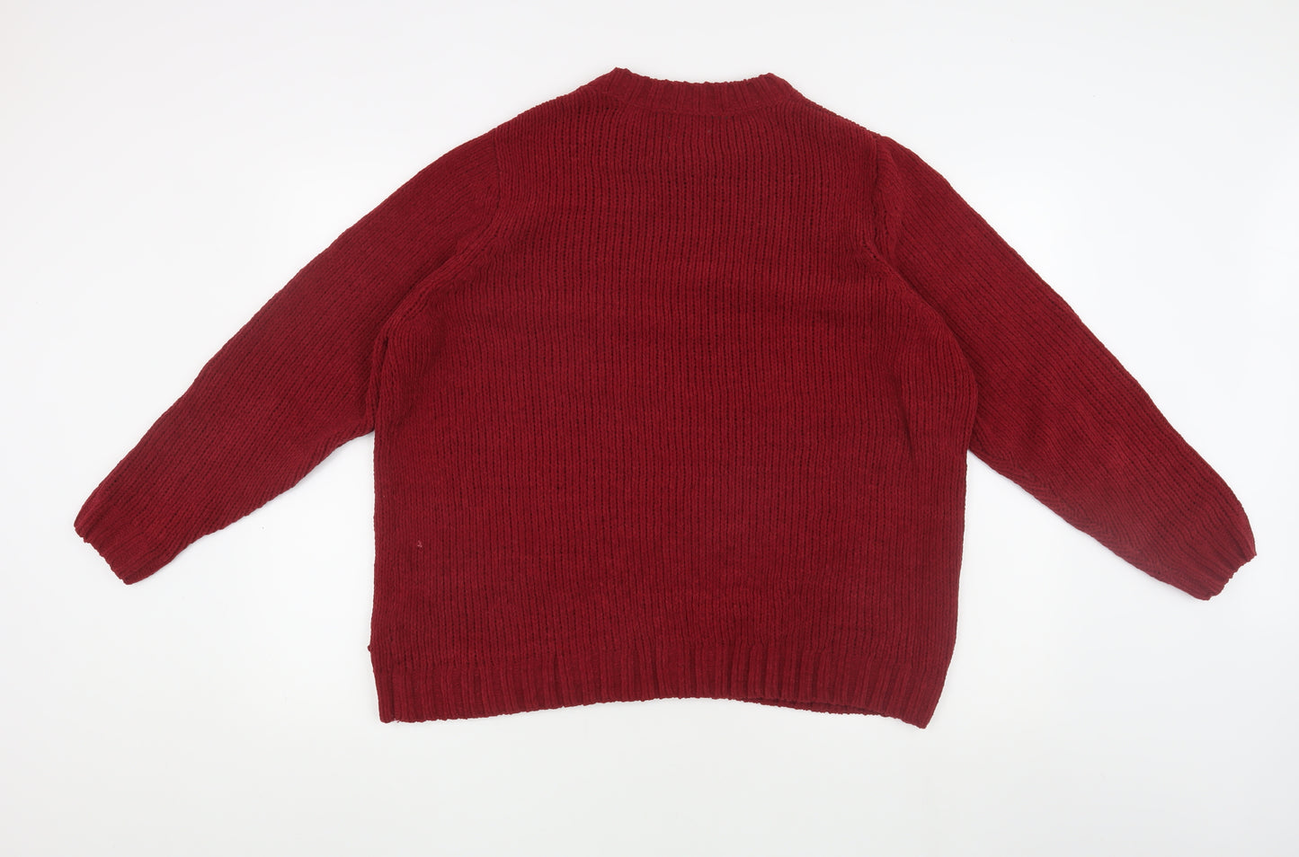 Ridge & Co. Red Women's Pullover Jumper Size 14